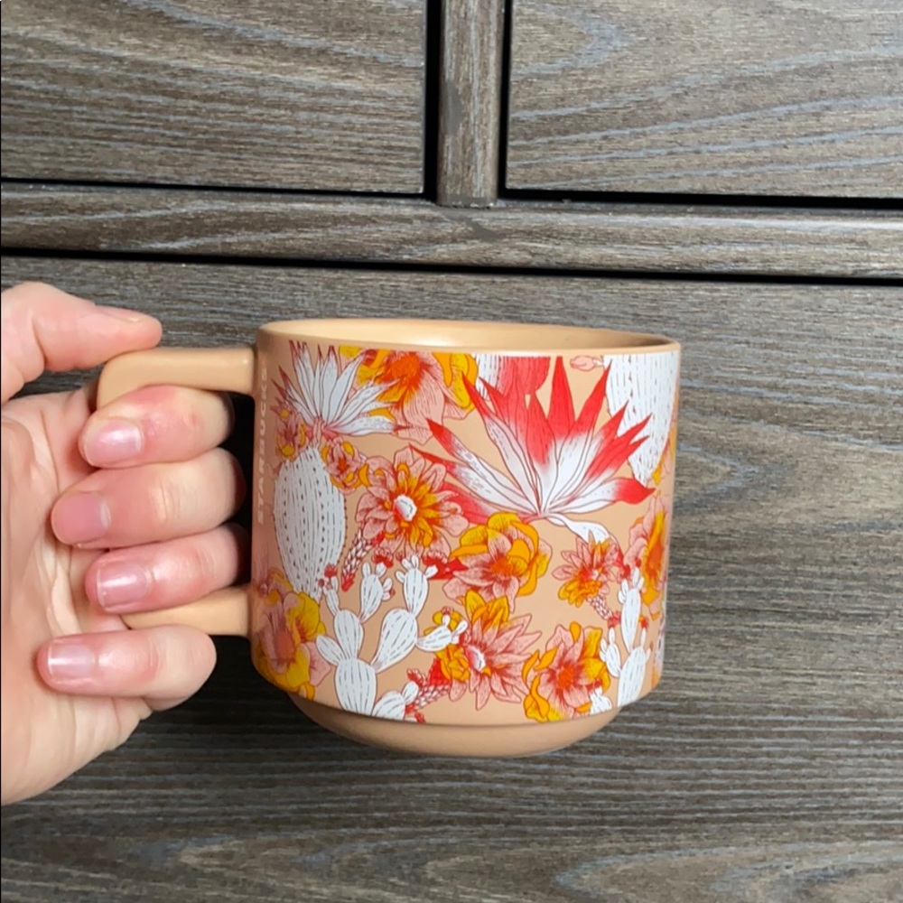 Starbucks floral mug